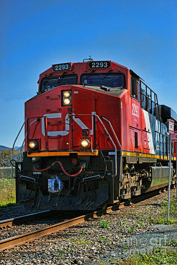 CN Engine 2293 Photograph by Randy Harris