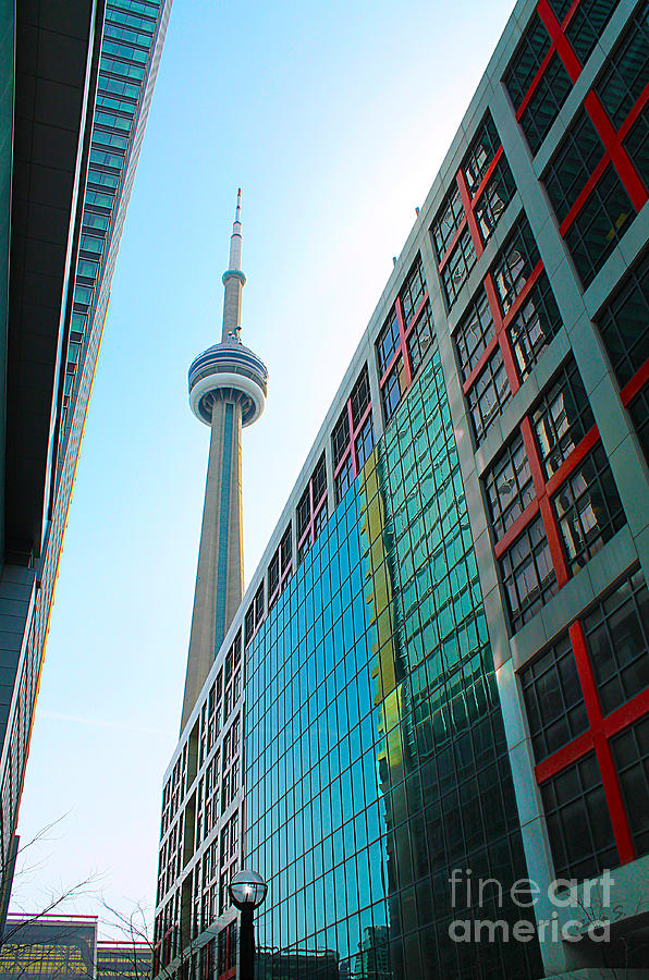 CN Tower and the CBC Photograph by Nina Silver
