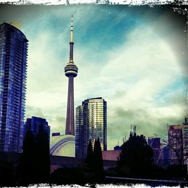 Toronto Photograph - Cn Tower. #downtown #toronto #cntower by Nicky Jameson