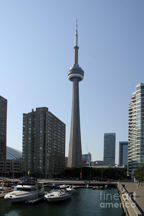 C N Tower Toronto Photograph by Christiane Schulze Art And Photography