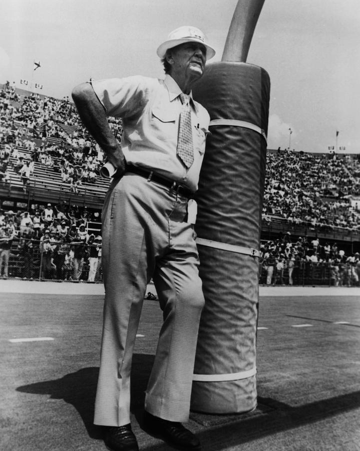 Coach Bear Bryant Photograph by Retro Images Archive