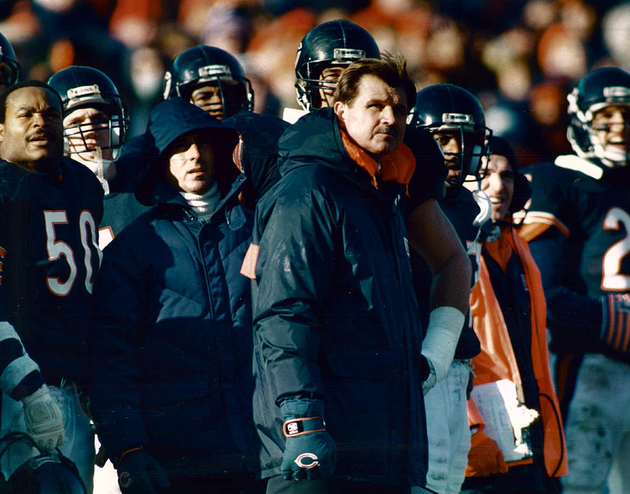 Coach Mike Ditka Photograph by Retro Images Archive