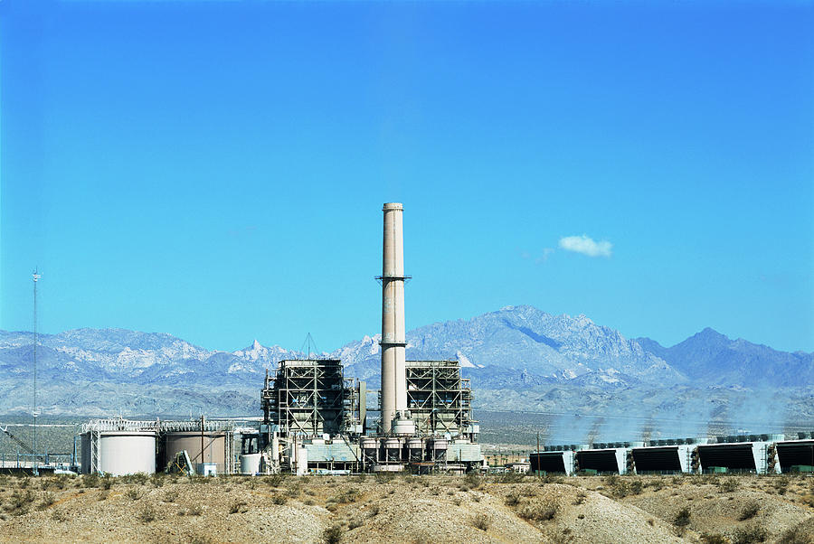 Coal-fired Power Station by Alex Bartel/science Photo Library