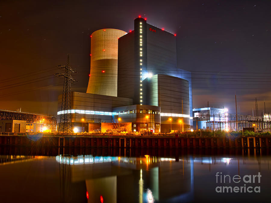 Coal Fired Powerhouse Photograph