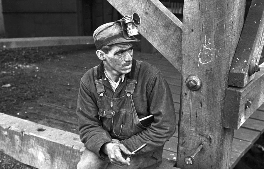 Coal Miner, 1935 Photograph by Granger