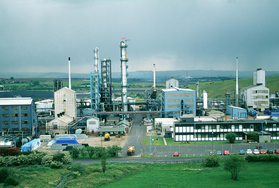 Coalite Chemical Plant Photograph by Robert Brook/science Photo Library