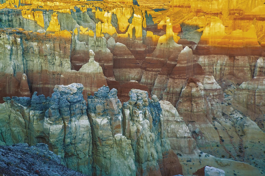 Erosion Photograph - Coalmine Canyon by Michael Just Erosion Photograph - Coalmine Canyon by Michael Just