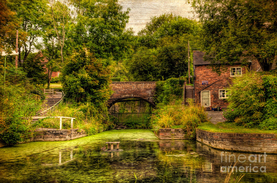 Architecture Photograph - Coalport Canal by Adrian Evans