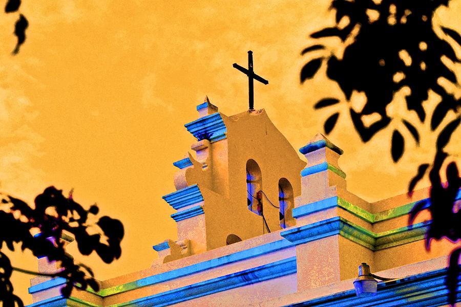 Coamo Church Detail Photograph by Ricardo J Ruiz de Porras