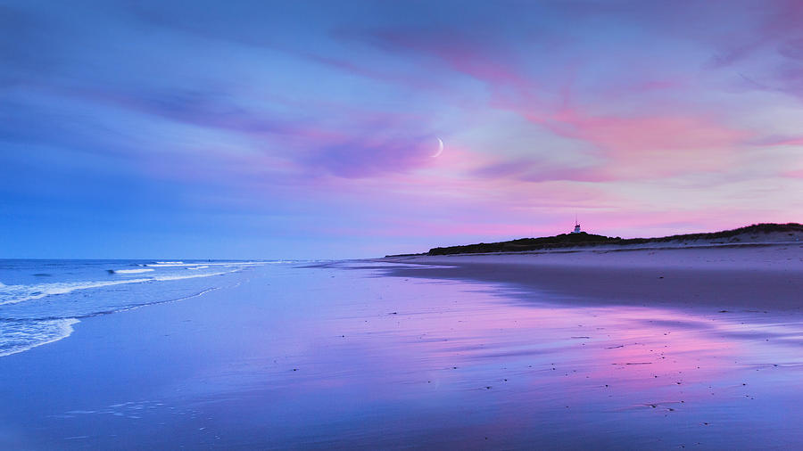 Beach Photograph - Coast Guard Beach Sunset by Bill Wakeley