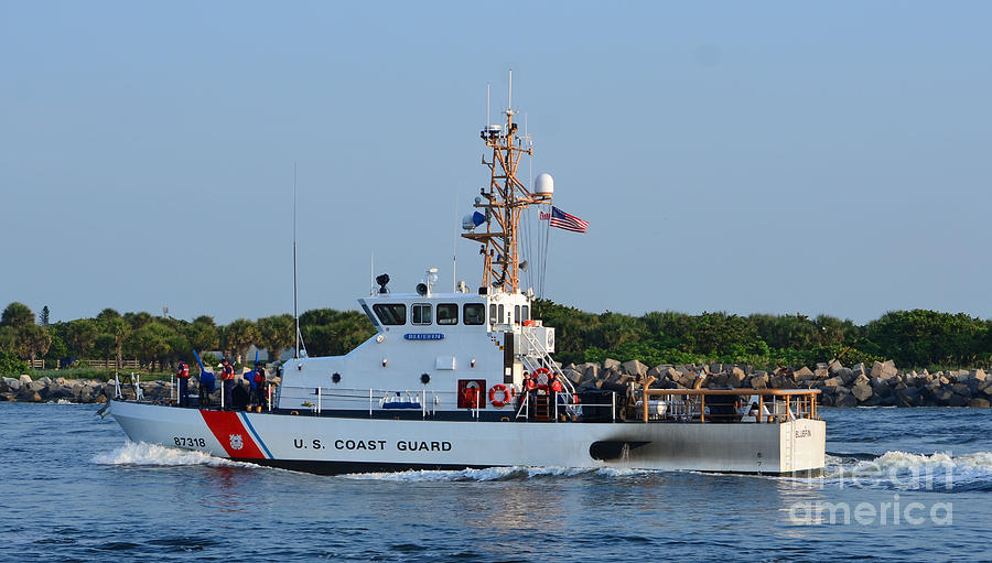 Coast Guard Cutter  Photograph by Bob Sample