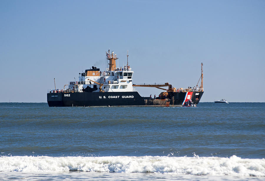 Coast Guard Cutter Photograph by Kenneth Albin