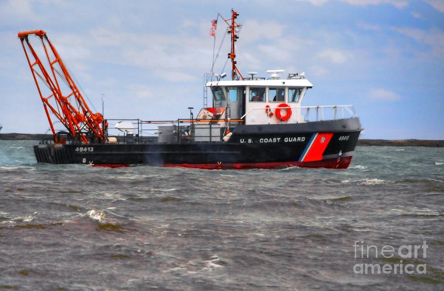 United Photograph - Coast Guard by Kathleen Struckle United Photograph - Coast Guard by Kathleen Struckle