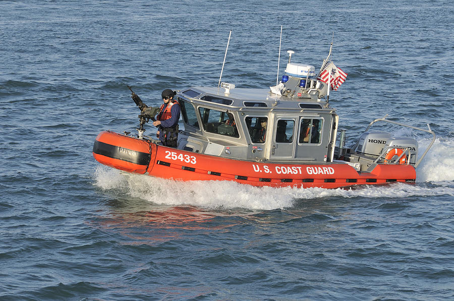 Coast Guard Patrol Boat Photograph by Bradford Martin