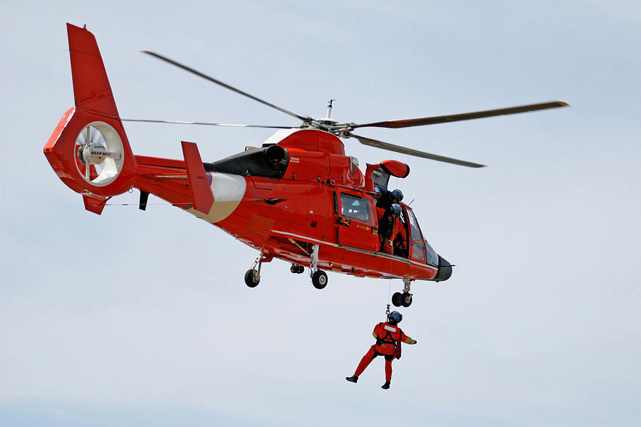 Coast Guard Rescue Photograph by DanCardiff
