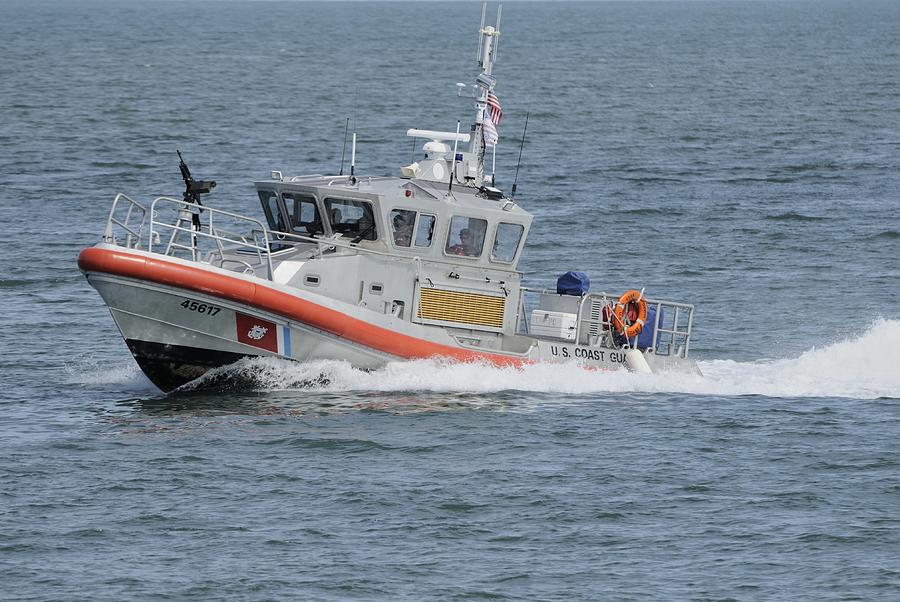 Coast Guard response Boat Photograph by Bradford Martin