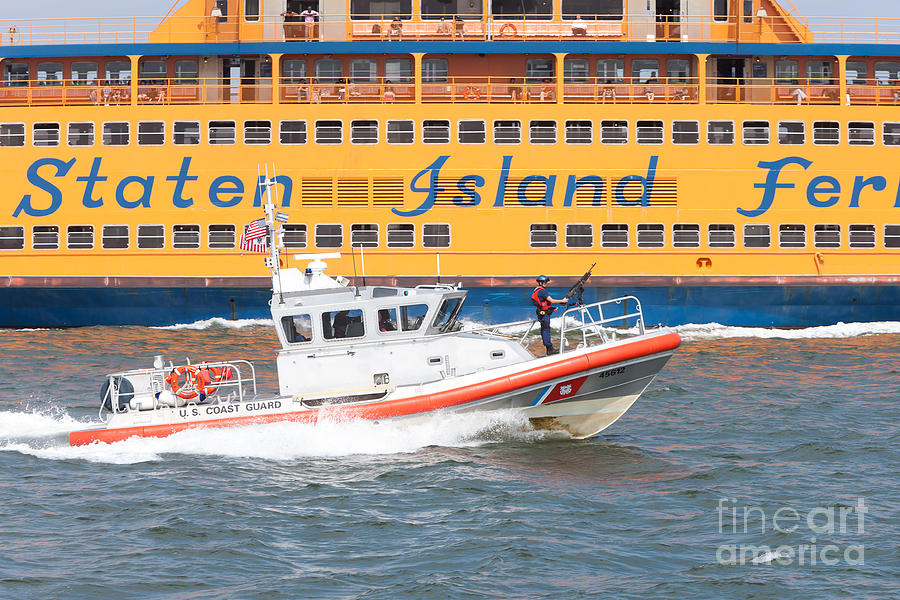 Coast Guard Response Boat-Medium I Photograph by Clarence Holmes