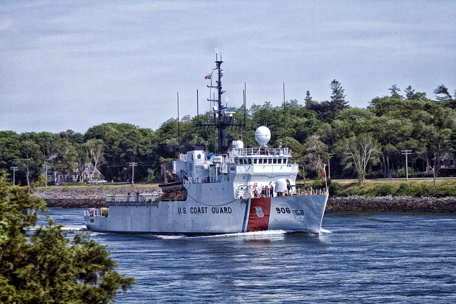 Coast Guard Ship Seneca Photograph by Constantine Gregory
