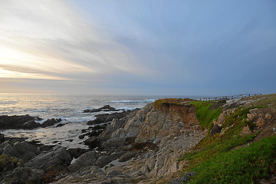 Monterey Photograph - Coast of Monterey Bay by Keith Gondron