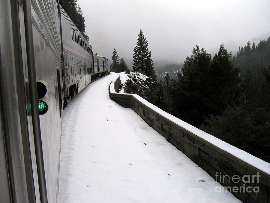 Coast Starlight In The Mountains Photograph