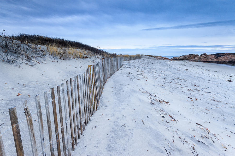 Beach Photograph - Coastal Border by Bryan Bzdula