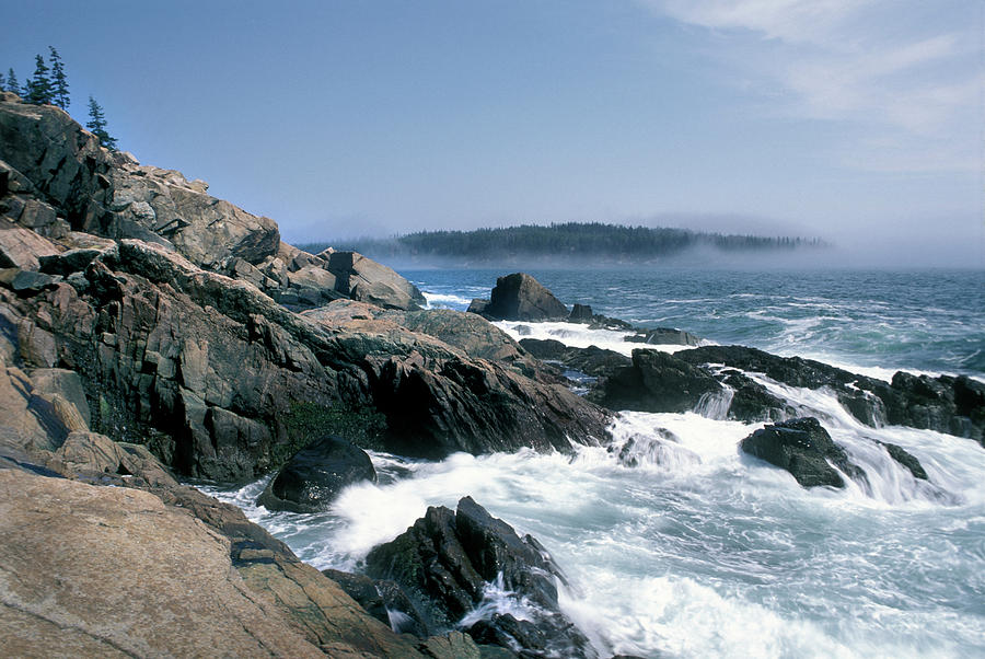 Coastal Landscape Of Acadia National Photograph by Peter Dennen Coastal Landscape Of Acadia National Photograph by Peter Dennen