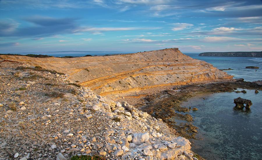 Coastal Limestone Cliffs Photograph by Bazz Hockaday Photoworks