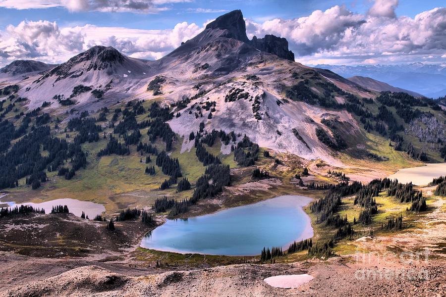 Coastal Mountain Peaks And Lakes Photograph by Adam Jewell
