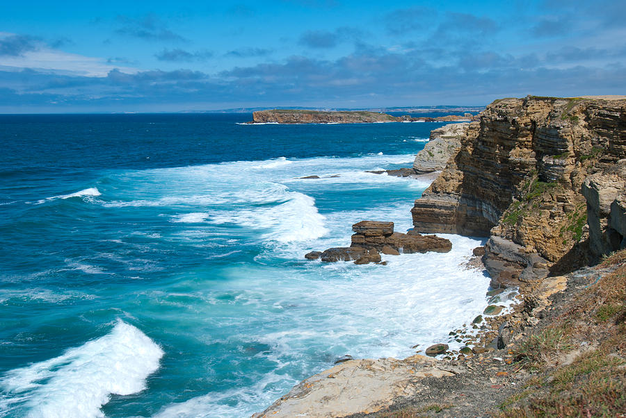 Coastal Portugal Landscape Photograph by Cascade Colors
