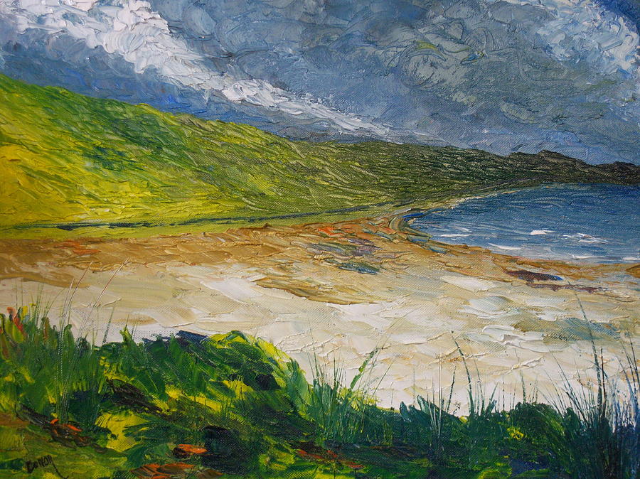 Coastal road to Barleycove Painting by Conor Murphy