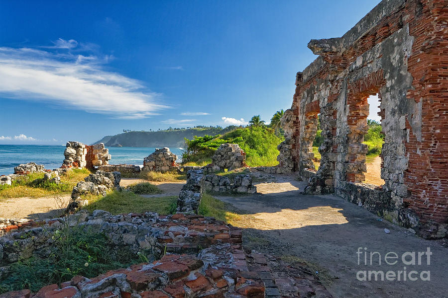 Architecture Photograph - Coastal Ruins by George Oze