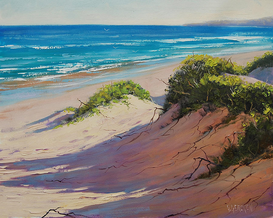 Nature Painting - Coastal Sand by Graham Gercken