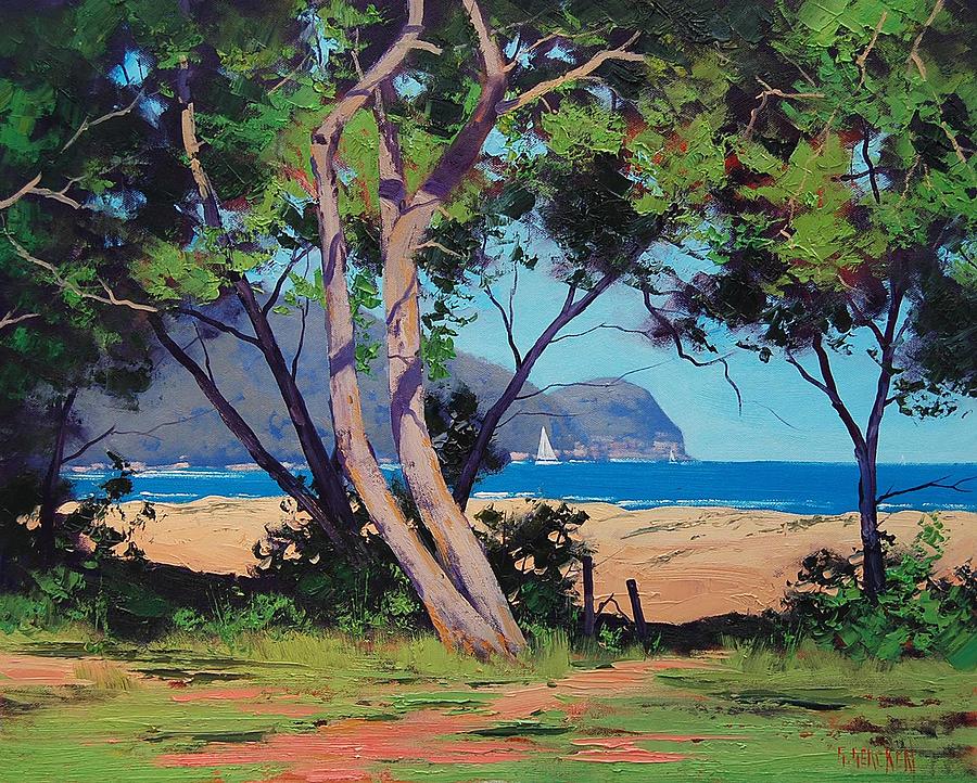 Nature Painting - Coastal Summer by Graham Gercken