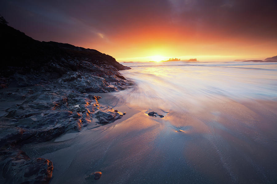 Coastal Sunset Photograph by Dan prat