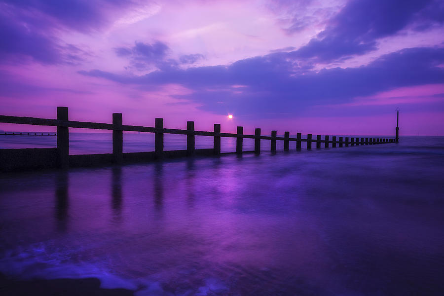 Coastal Sunset Photograph by Ian Mitchell