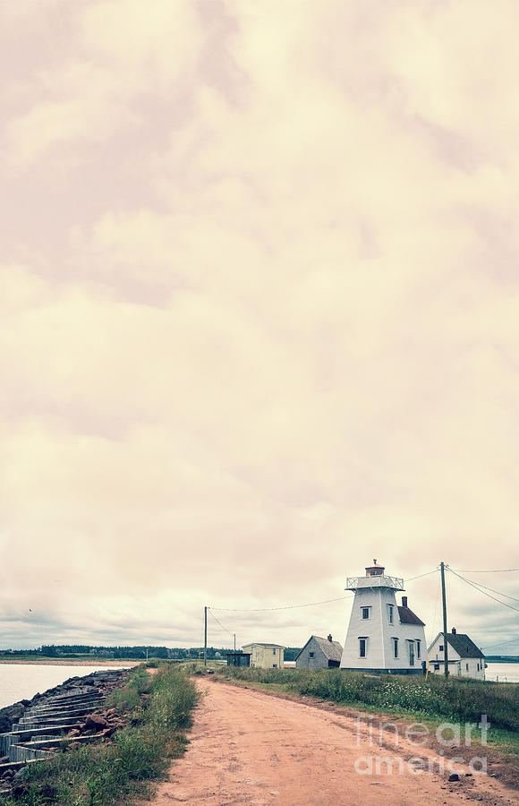 Lighthouse Photograph - Coastal Town by Edward Fielding