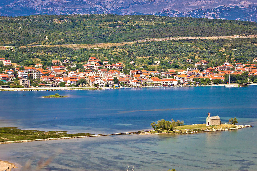 Coastal town of Posedarje Croatia Photograph by Brch Photography
