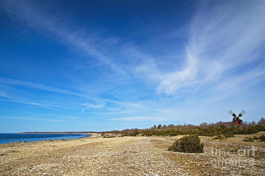 Spring Photograph - Coastal view by Kennerth and Birgitta Kullman