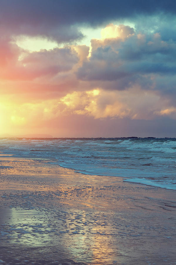 Coastline Of The Atlantic Ocean At Photograph by Mammuth | Fine Art America