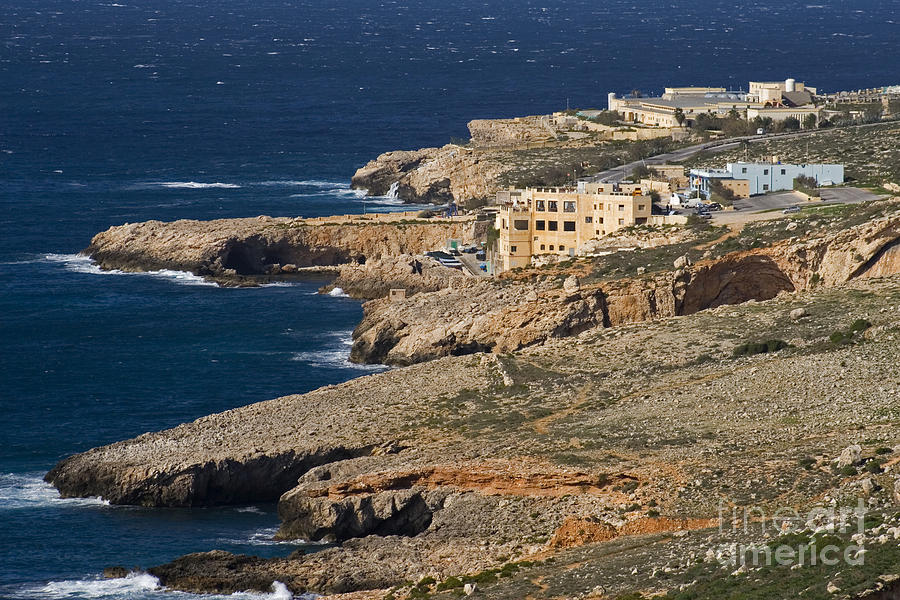 Coastline Of Wied Iz-zurrieq, Malta Photograph by Tim Holt