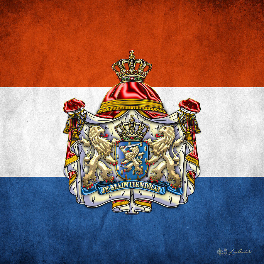 Coat of Arms and Netherlands by Serge Averbukh - Pixels
