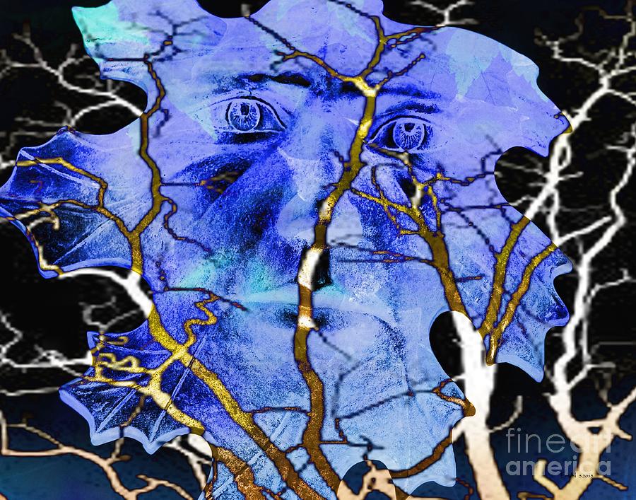 Coax The Winter Into Spring / Night Whispers Digital Art