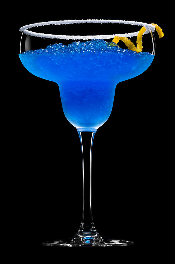 Cobalt Cocktail Photograph by U Schade