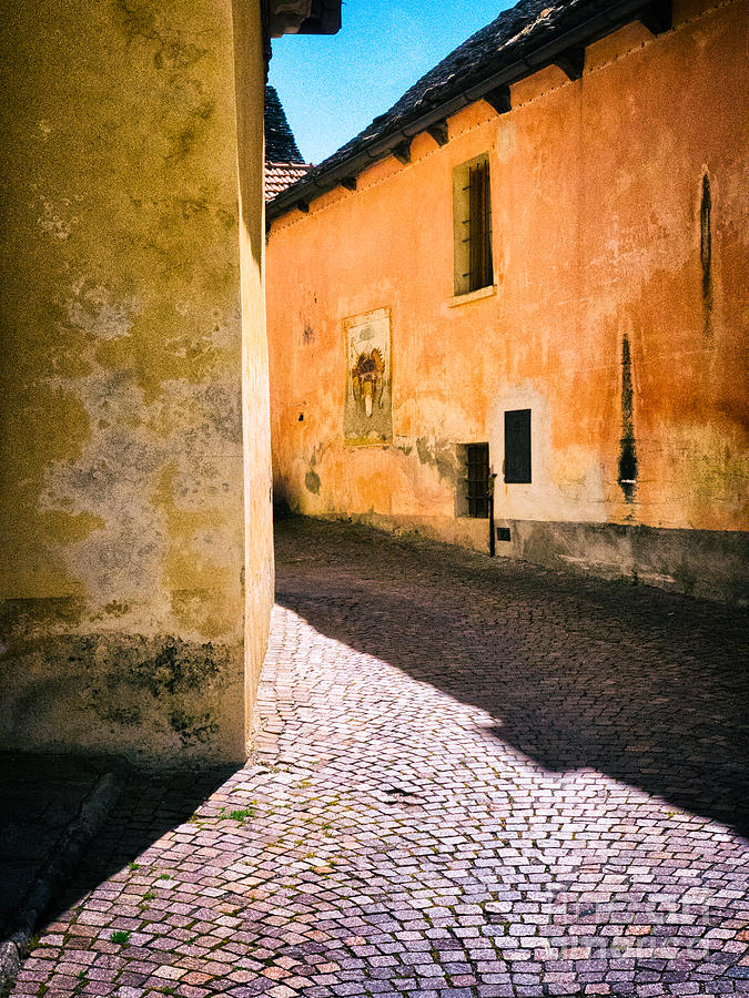 Cobbled street Photograph by Silvia Ganora