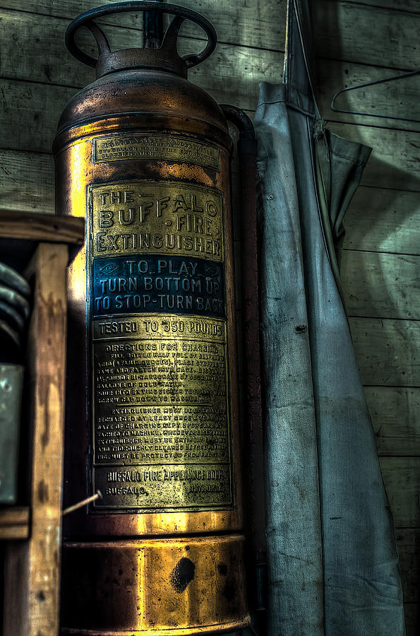 Cobblers Fire Extinguisher Photograph by David Morefield