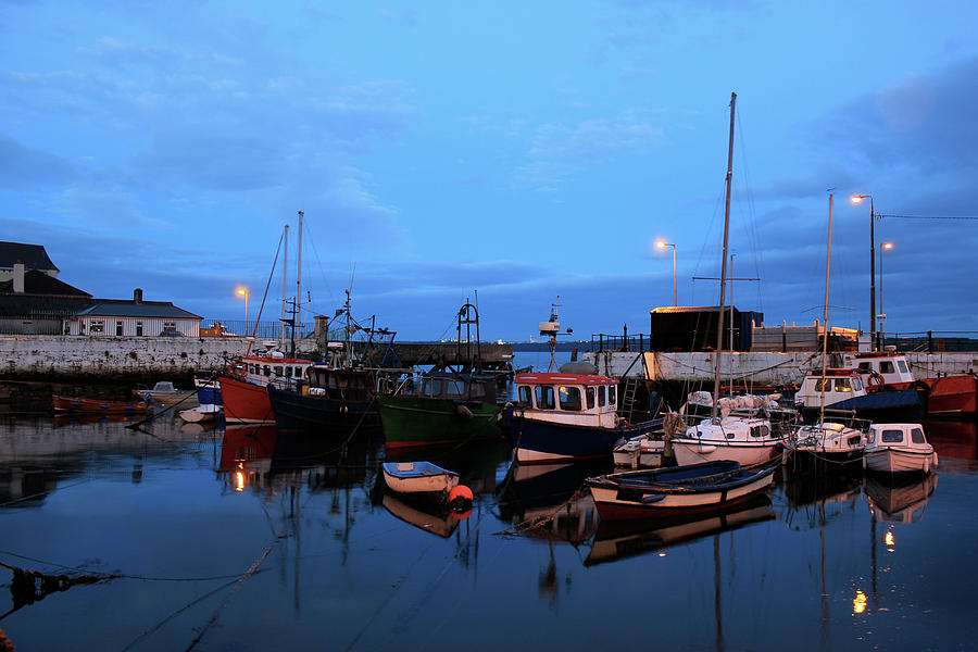 Cobh Harbour At Dusk Photograph by Rachele Rossi