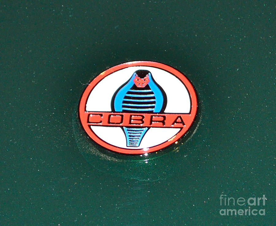Ford Cobra Emblem Photograph by Pamela Walrath