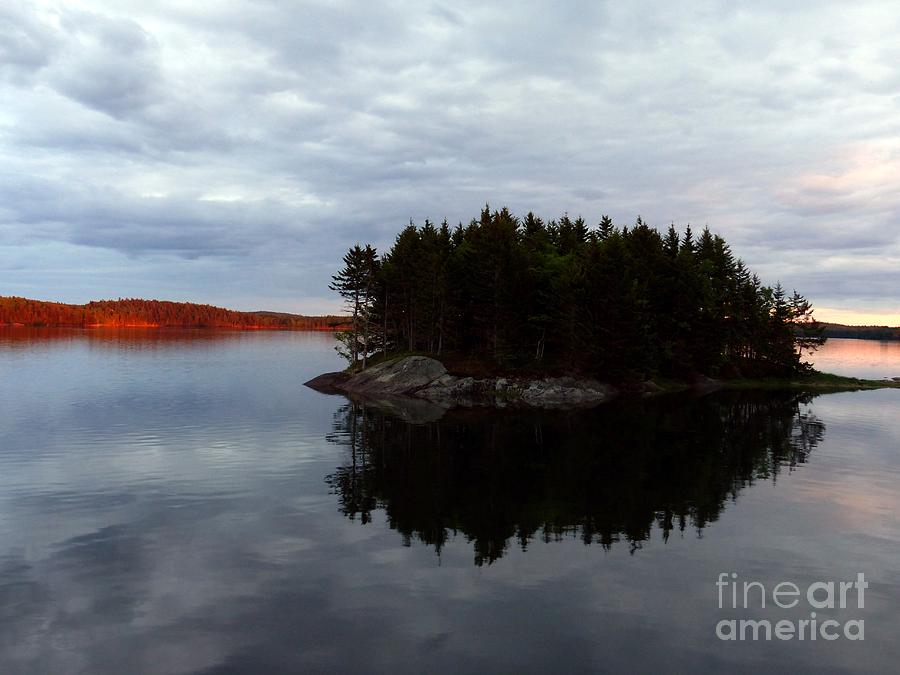 Cobscook Bay Sunset Reflection by Christine Stack Cobscook Bay Sunset Reflection by Christine Stack