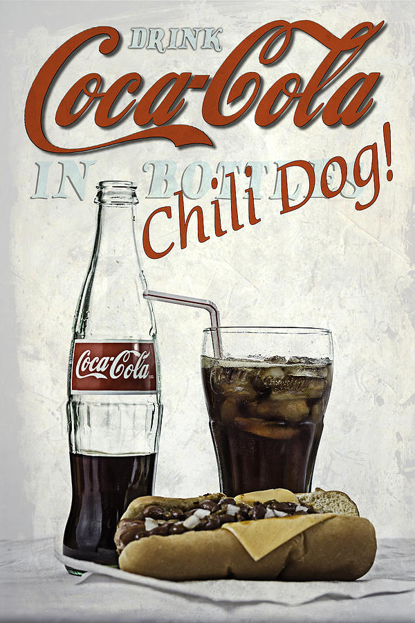 Coca-Cola and Chili Dog Photograph by James Sage