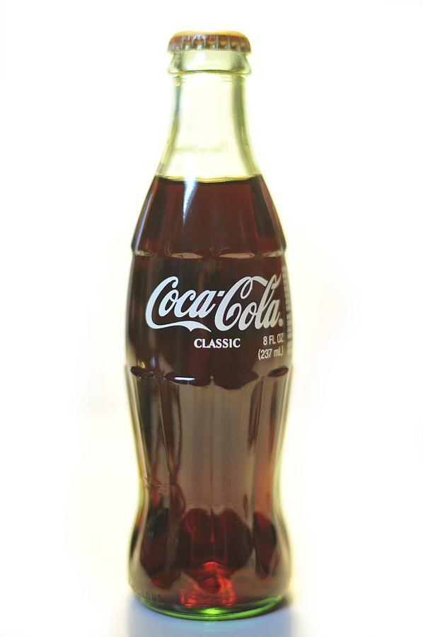 Coca Cola Classic White Photograph by Terry DeLuco